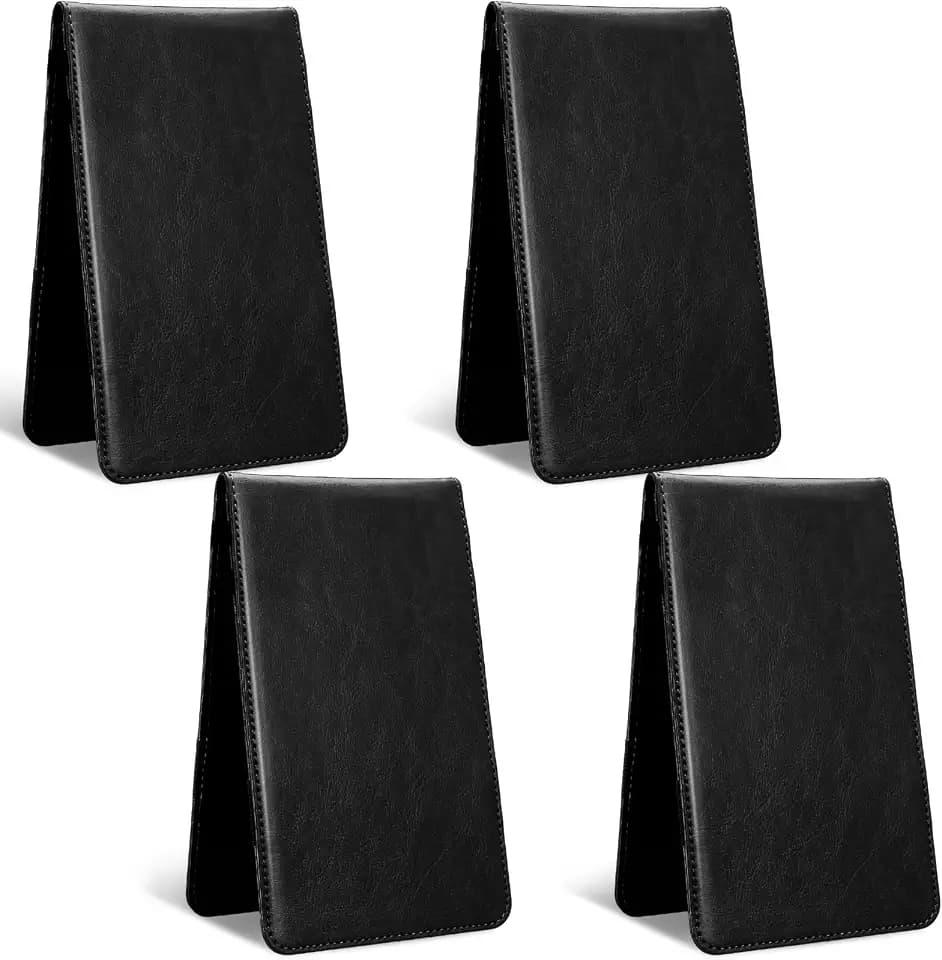 Honoson 4 Pcs Golf Scorecard Holder Yardage Book Cover
