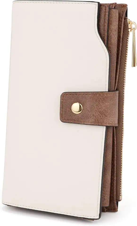 UTO Wallets RFID Large Capacity PU Leather Clutch Purse 459