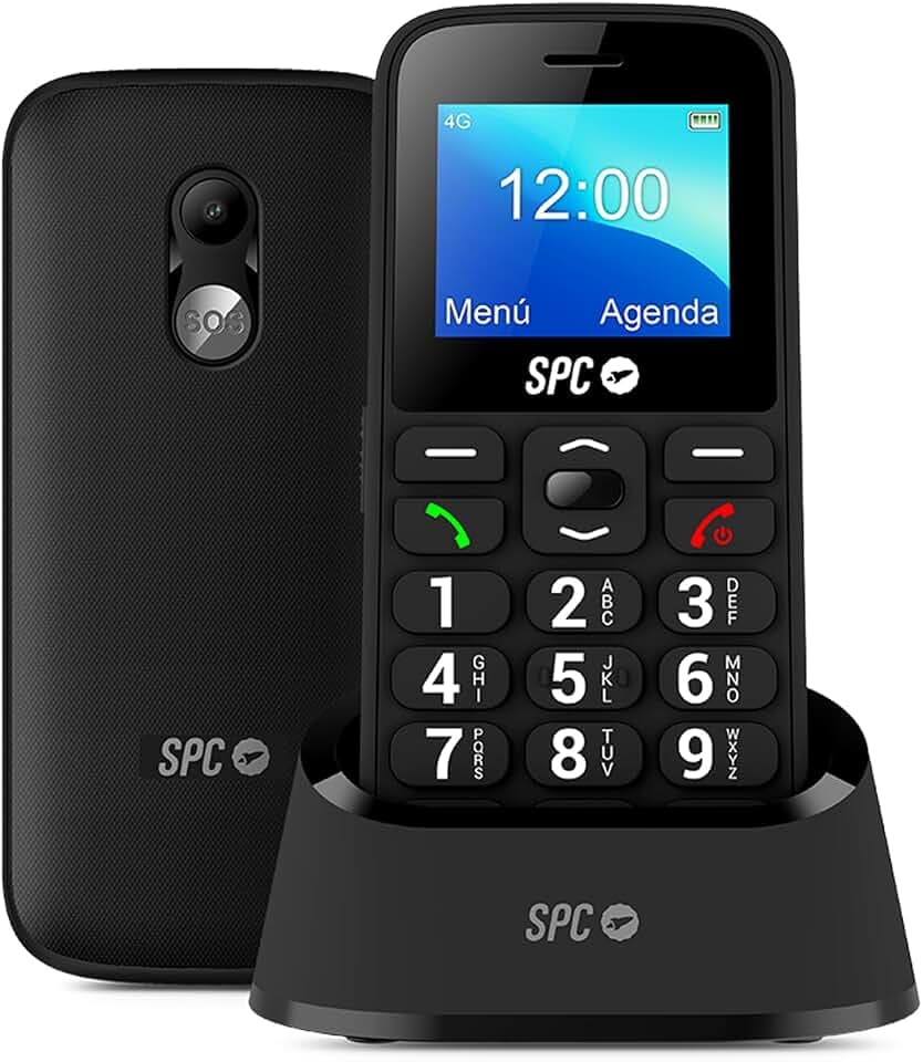 SPC Fortune 2 4G – Seniorenhandy mit SOS-Taste und Ladestation