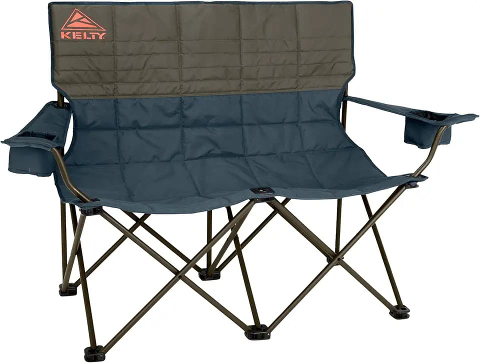 Kelty Loveseat 2 Person Double Camping Chair (Regular Height/Dark Shadow)