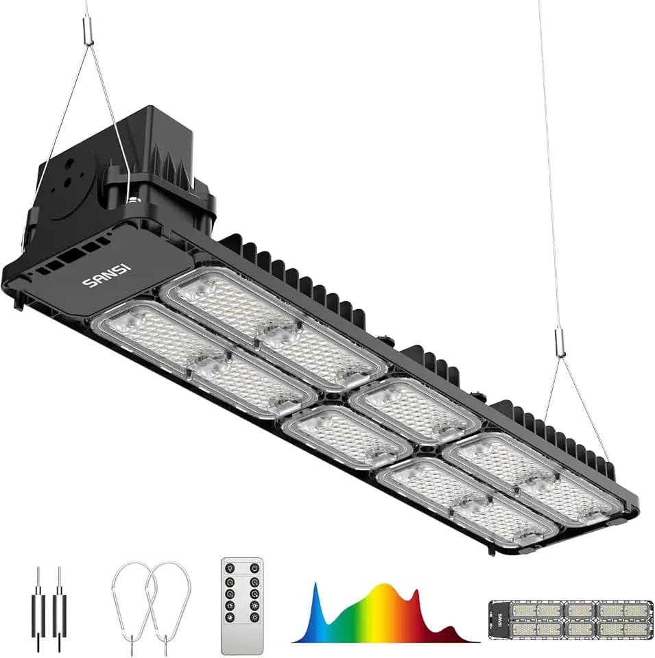 SANSI Grow Lights for Indoor Plants, 200W Plant Lights for Indoor Growing