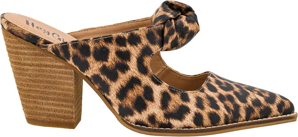 Corkys Footwear Hey Girl Knot Gonna Happen 3.5-Inch Heeled Mule – Stylish Slip-On Shoe with Chic Knot Detail, Soft EVA Insoles for All-Day Comfort, and Versatile Design