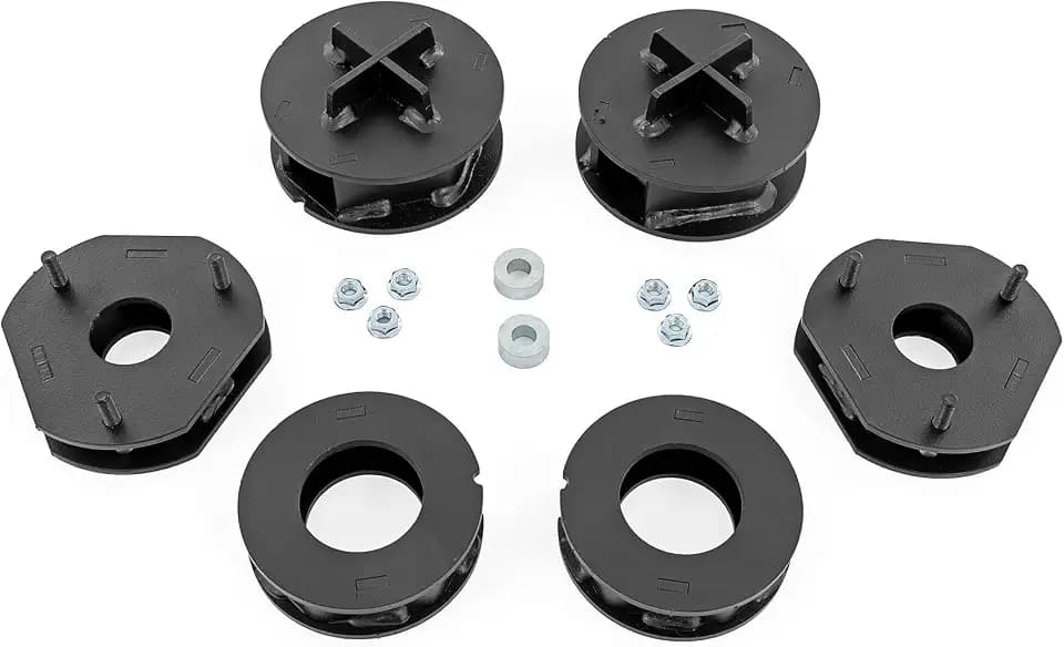 Rough Country 2" Lift Kit for Jeep Grand Cherokee L (2021-2026) – Front & Rear Suspension Lift with Strut Spacers and Coil Spacers