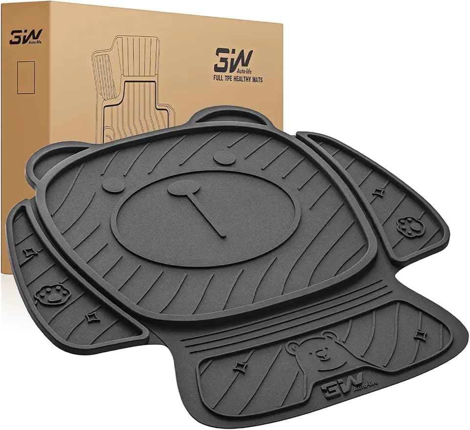 3W Car Seat Protector for Child Car Seat, Applicable to All Models