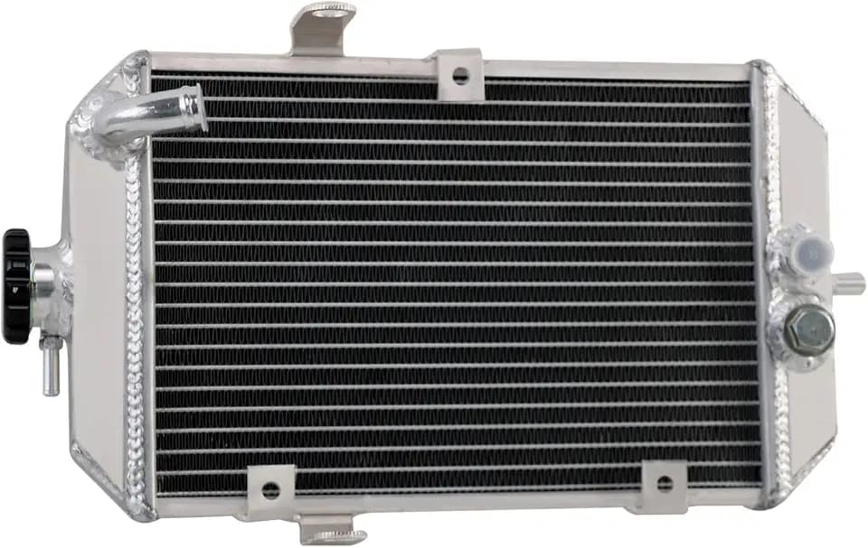 ReadyCool 2 Row All Aluminum ATV Radiator for Yamaha Raptor 660R YFM660 660R 2001 2002 2003 2004 2005
