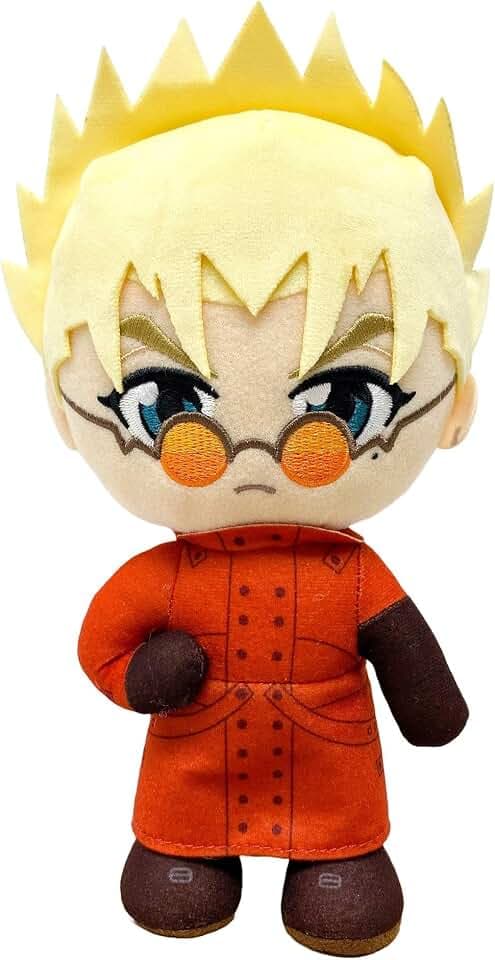 Great Eastern Entertainment Trigun - VASH The Stampede (Face Changing) Plush 8"