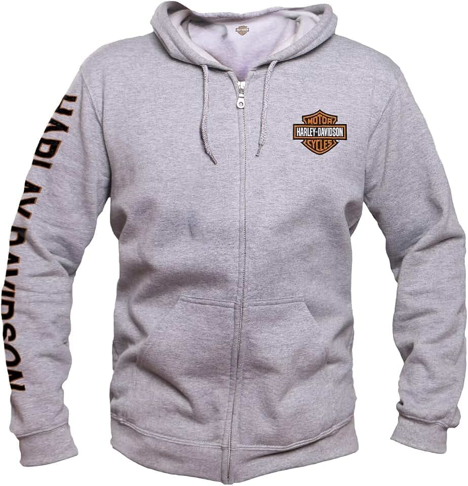 Harley-Davidson Military, Exclusive Military Overseas Tour, Men’s Zip-Up Hoodie