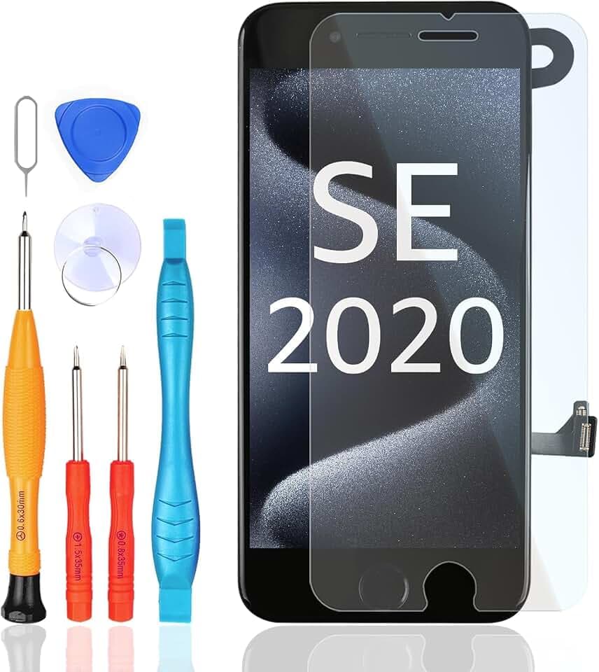 LL TRADER Display für iPhone SE 2020, 4,7" LCD Ersatz Komplettsets und Kits