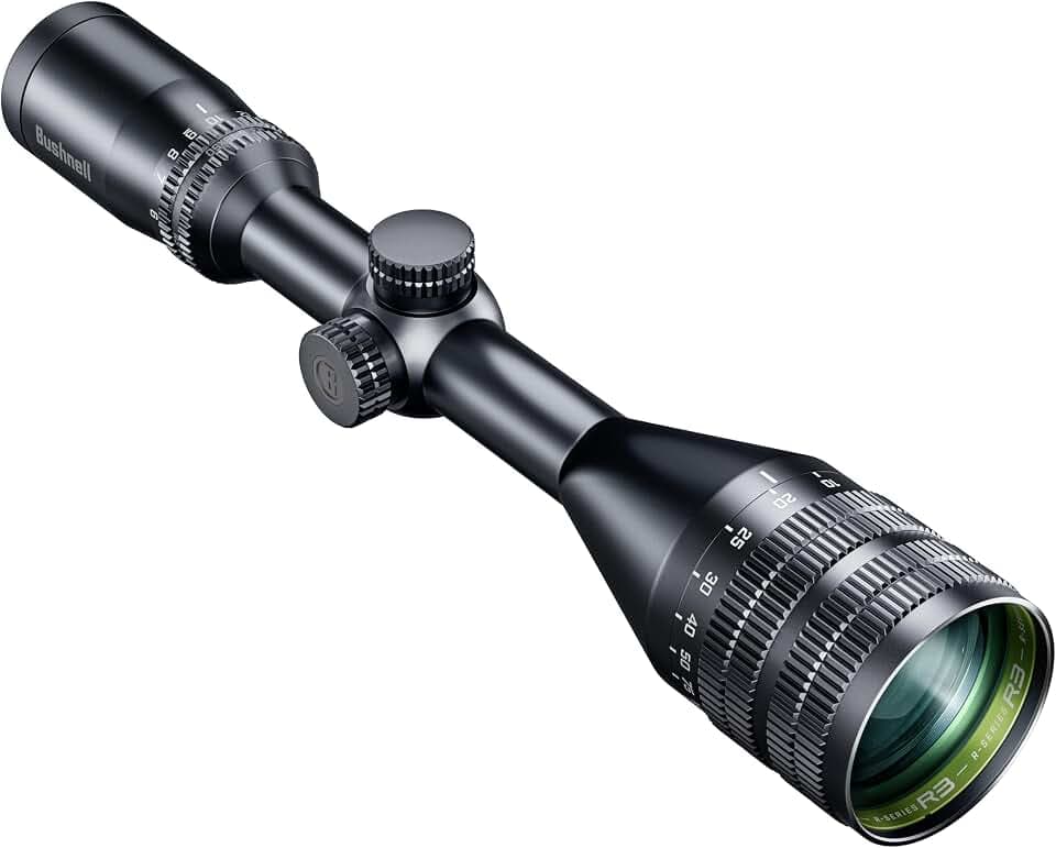 Bushnell R3 Riflescope, HD Optical System, EXO Barrier, IPX7 Waterproof, for Hunting and Shooting
