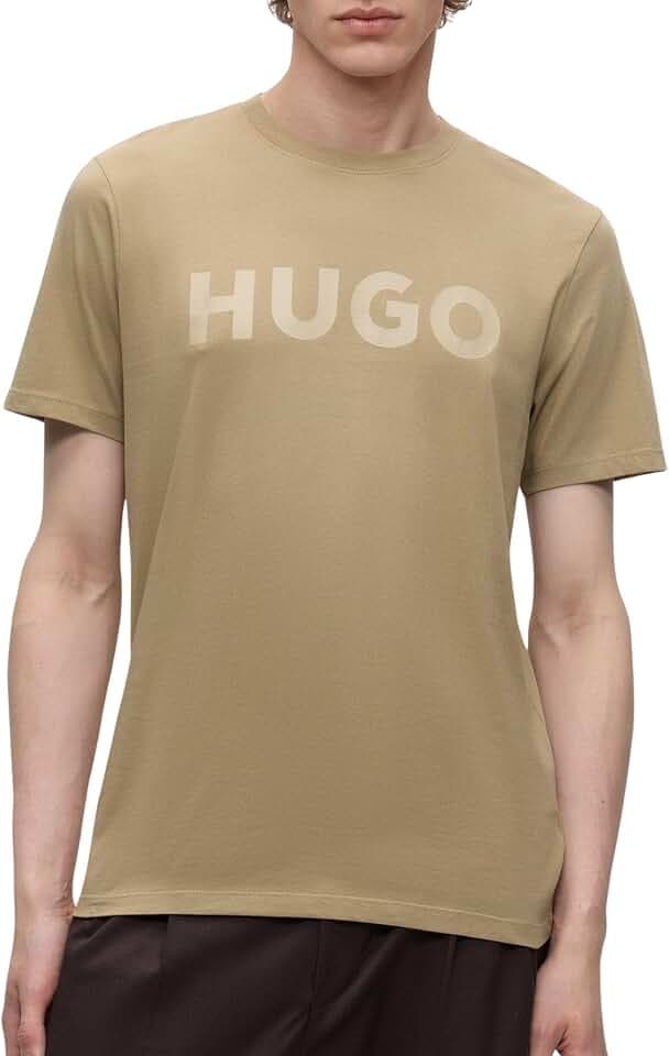 HUGO Herren Dulivio 10229761 01 T-Shirt (1er Pack)