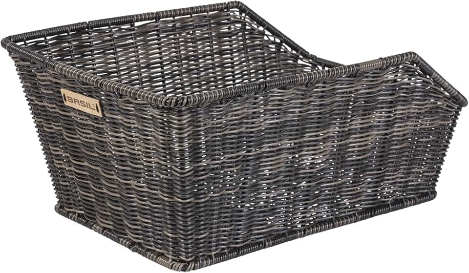 Basil Hinterradkorb Cento-Rattan Look