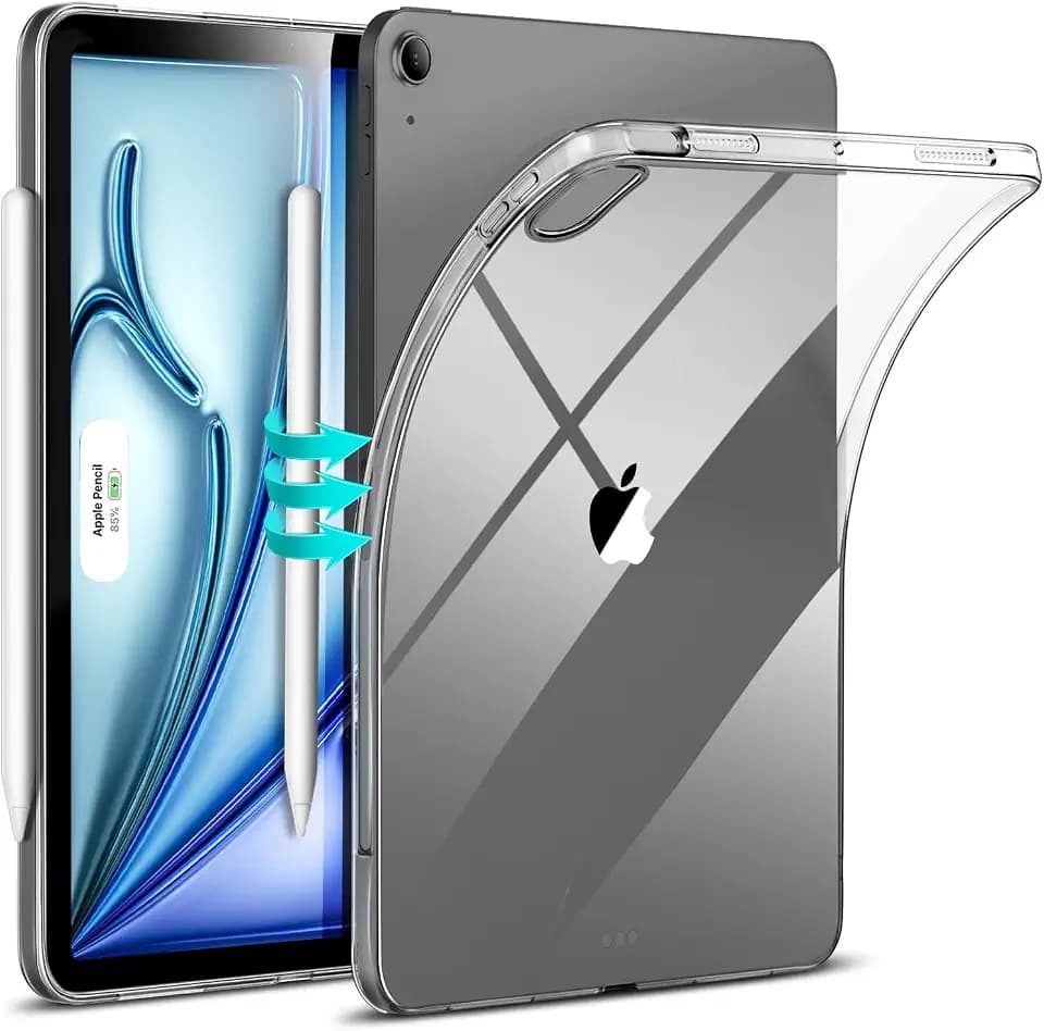 ESR for iPad Air 11 Inch M4/M3/M2, iPad Air 5th/4th Gen Case, Clear