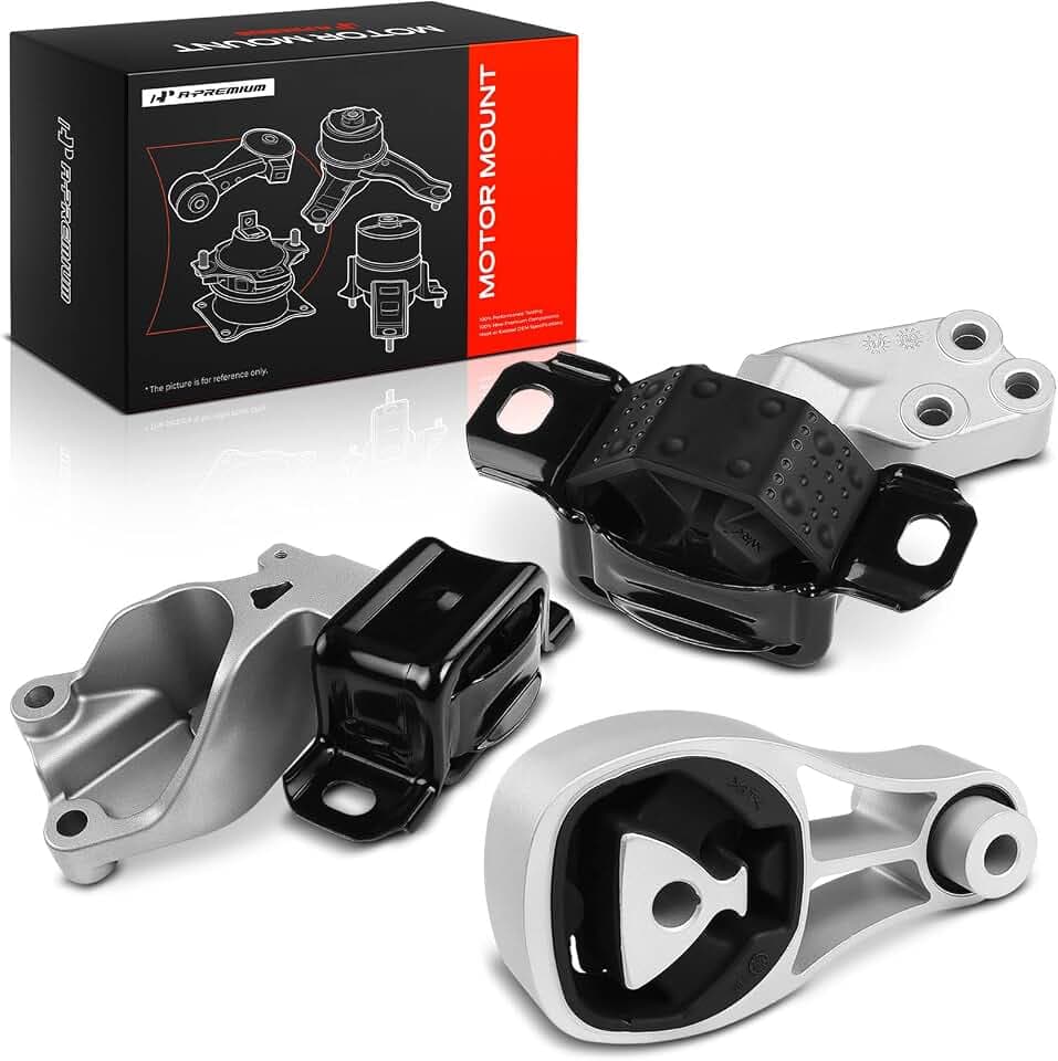 A-Premium Engine Motor and Transmission Mount Kit, with Torque Strut Mount