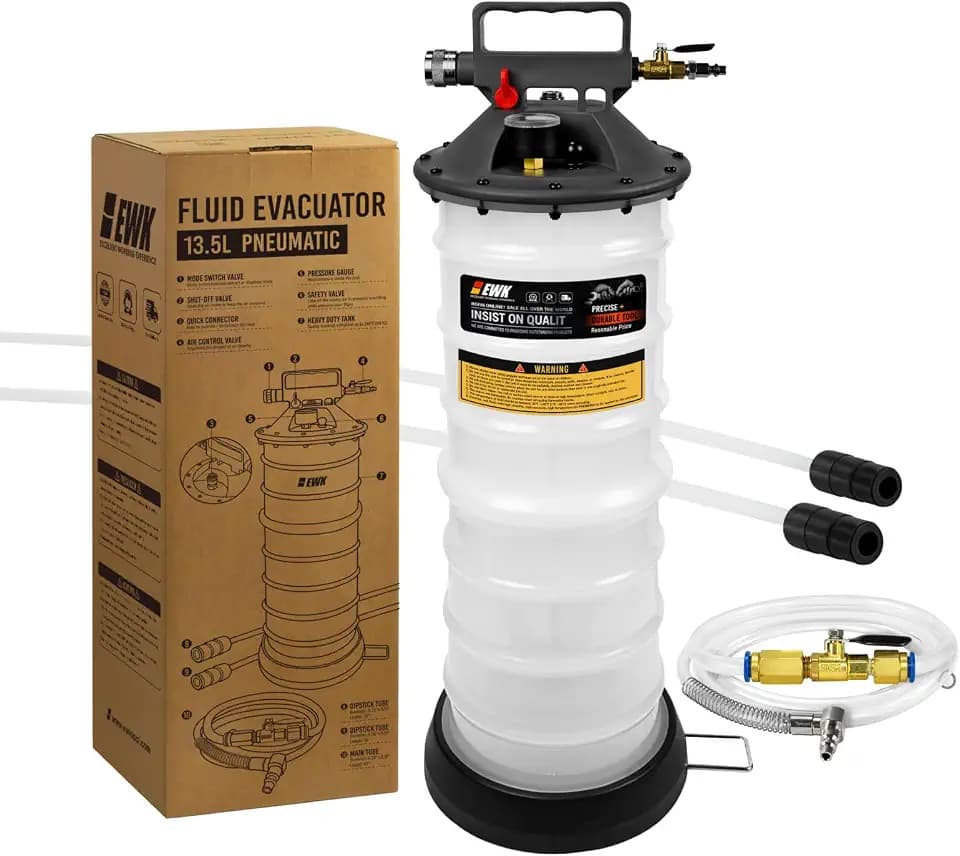EWK 13.5L Heavy Duty Pneumatic Oil Extractor/Dispenser Pump