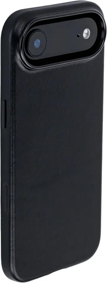 Dockem Leather Case for iPhone 17 Air, Compatible with MagSafe (Black)