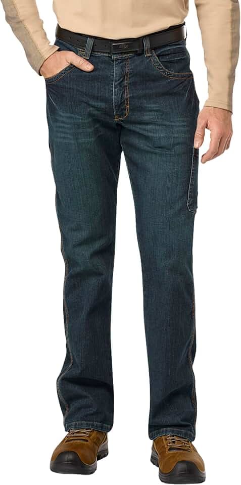 Bulwark FR Men's Flame Resistant Stretch Denim Dungaree Jean