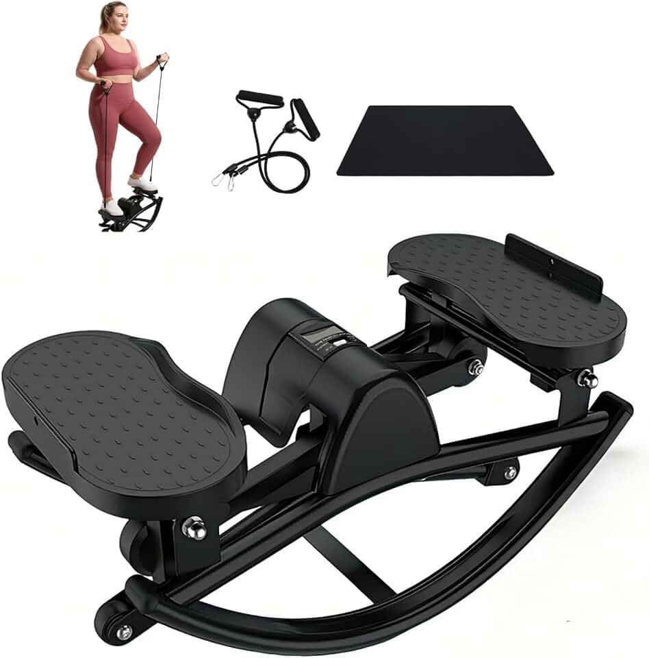 Garvee Rocking Stepper for Exercise at Home, Rock Stepper Side to Side