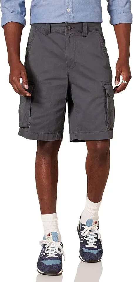 Amazon Essentials Herren 25,4cm Classic Fit Cargo-Shorts mit Taschen