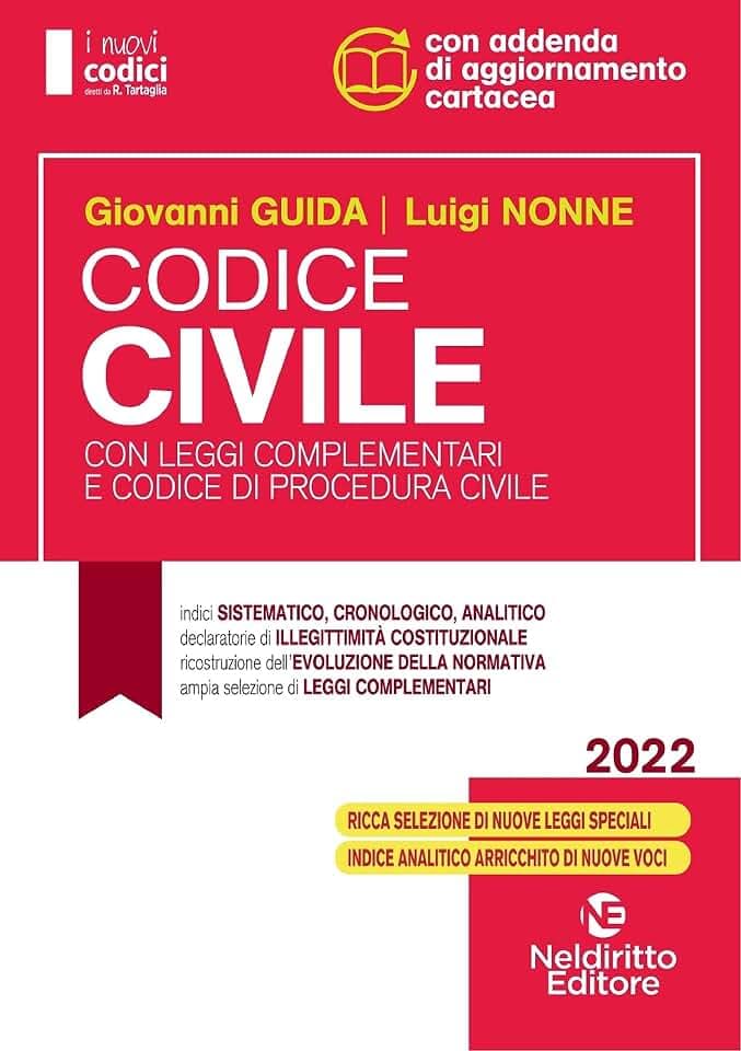 Codice civile con leggi complementari e codice di procedura civile. Concorso magistratura. Nuova ediz.