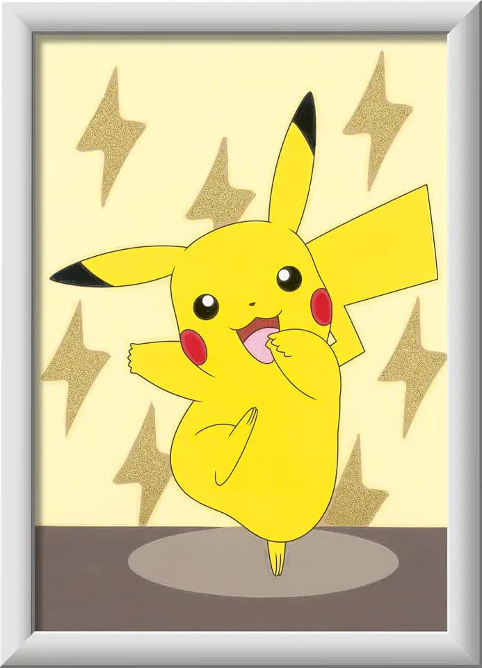 Ravensburger CreArt Pokémon Pikachu - Malen nach Zahlen ab 7 Jahre