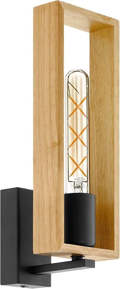 EGLO Wandlampe Littleton, Vintage Wandleuchte im Industrial Design