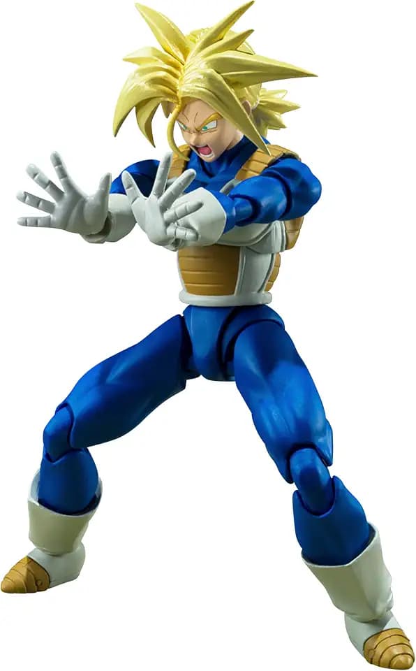 TAMASHII NATIONS - Dragon Ball Z - Super Saiyan Trunks -Infinite Latent Super Power- S.H.Figuarts Action Figure