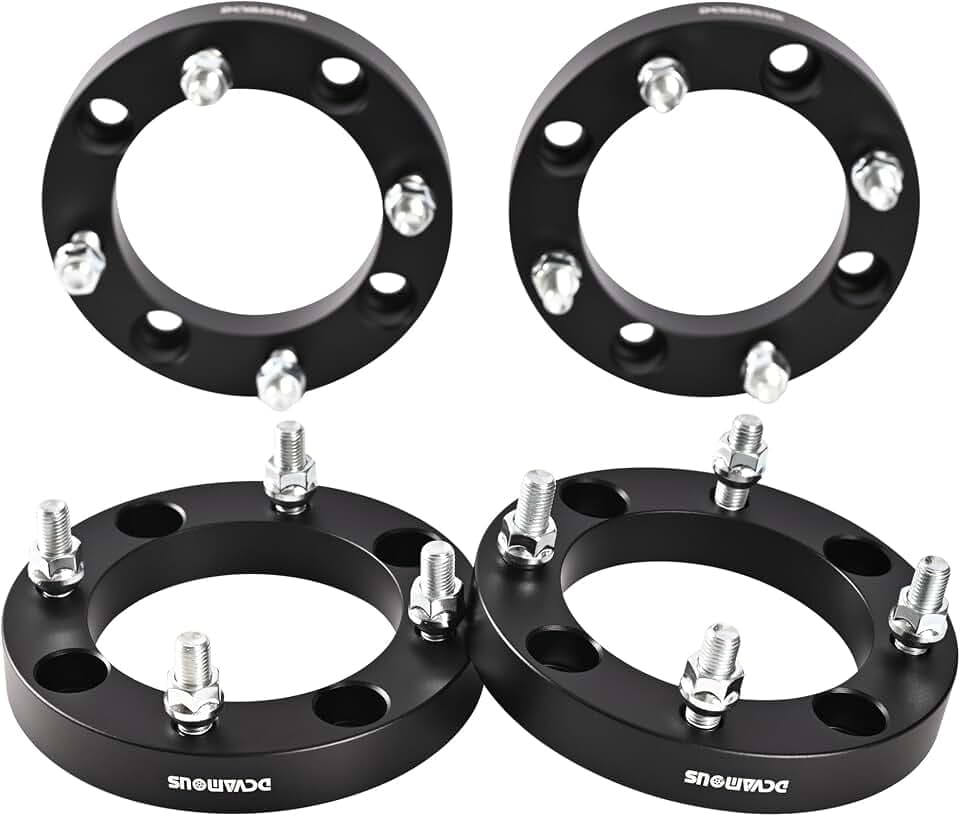 4pc Forged 4x137 to 4x156 Wheel Adapters 1 Inch Thick with M12x1.5 Studs
