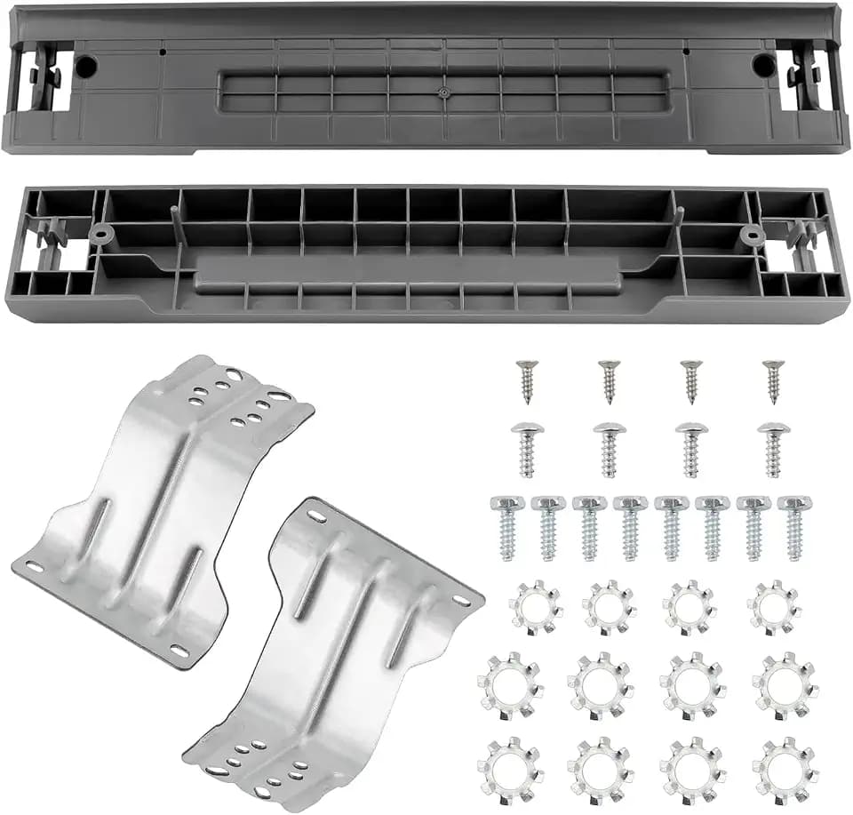2026 UPGRADED SKK-7A SKK8K Samsung washer dryer stacking kit - Fit for Samsung 27-Inch Front-Load Washers and Dryers - Samsung laundry stacking kit-Replaces SKK-7A, SKK-8K, SK-5A, SK-5AXAA by Blutoget
