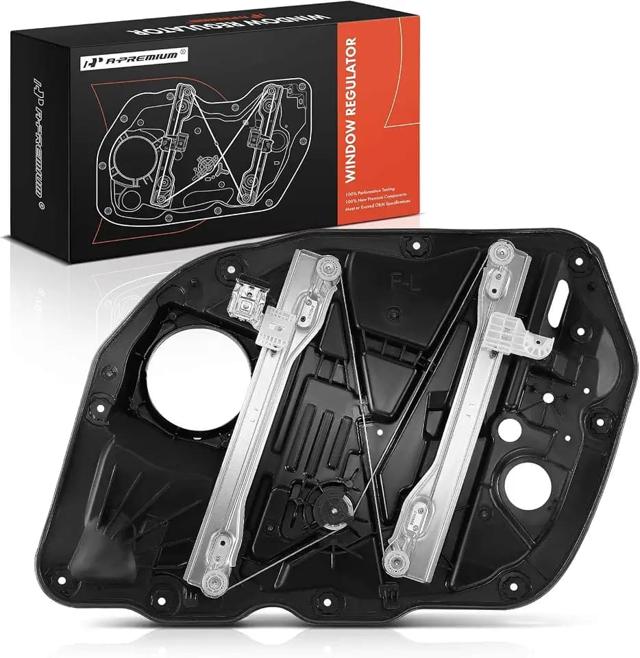 A-Premium Front Driver Side Power Window Regulator with Motor (6-Pin)