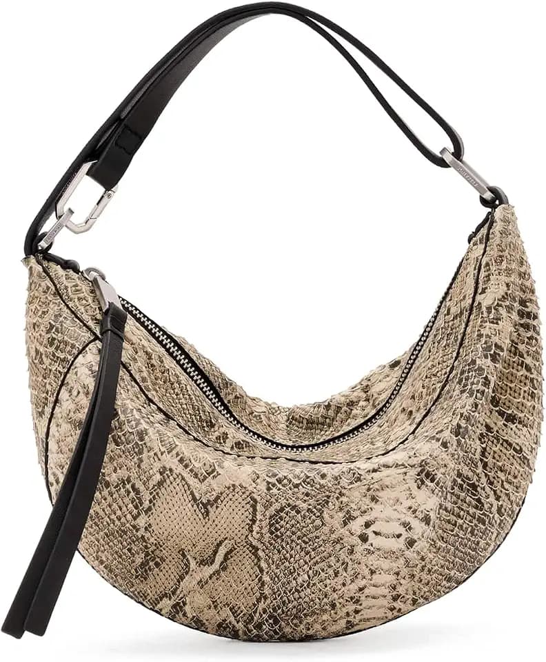 AllSaints Luna Micro Snake Bag