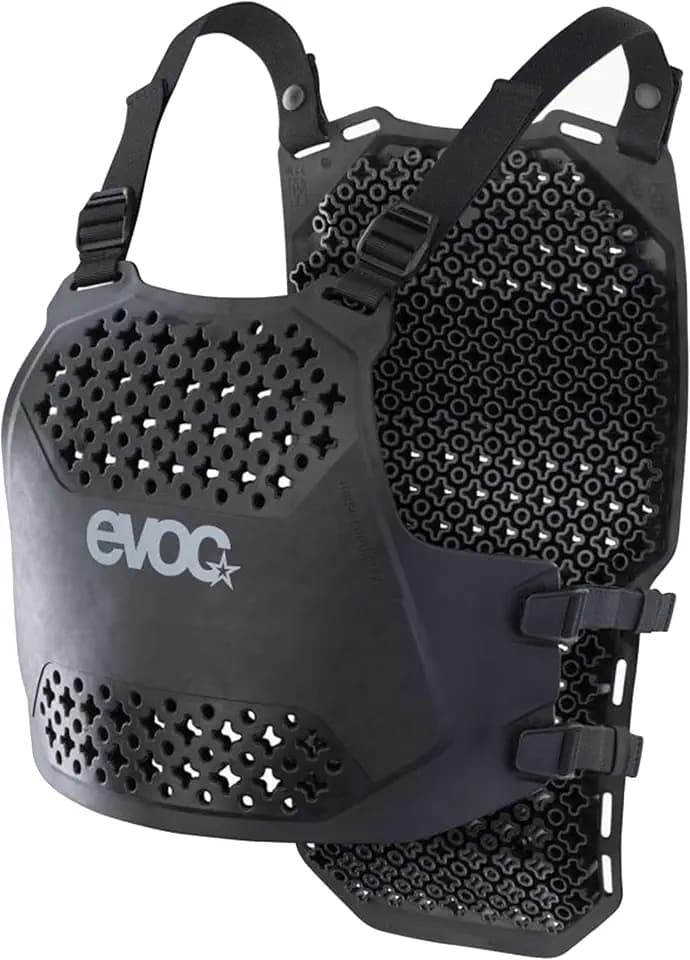 EVOC Torso Protector, Schutzweste (Rücken- und Brustschutz, Neue LITESHIELD Flex Protektortechnologie, höchste Flexibilität, unempfindlich gegen Temperatur, 3D-Belüftung), Schwarz