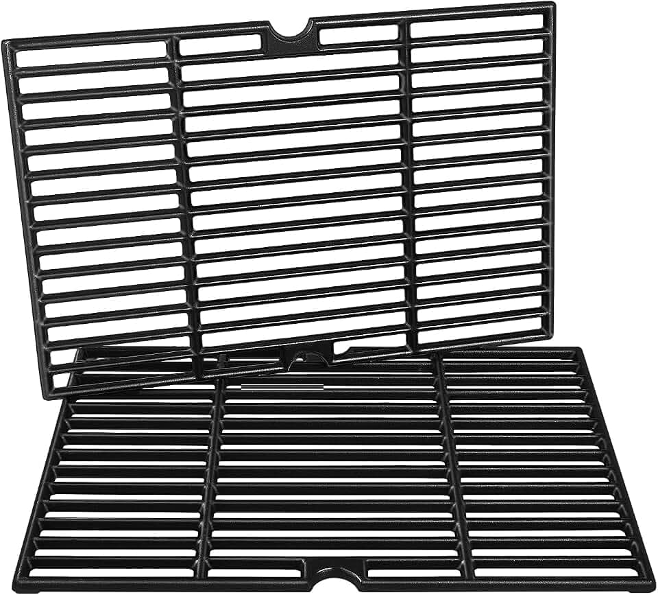 70-01-634 Grill Replacement Parts for Dyna Glo Grill Grates 2 Burner DGF350CSP DGF350CSP-D DGF350SNP DG1-70-01-634-R 101-03011 Grates Blue Rhino 3 Burner Grill Parts GBC1932L Cast Iron Cooking Grates