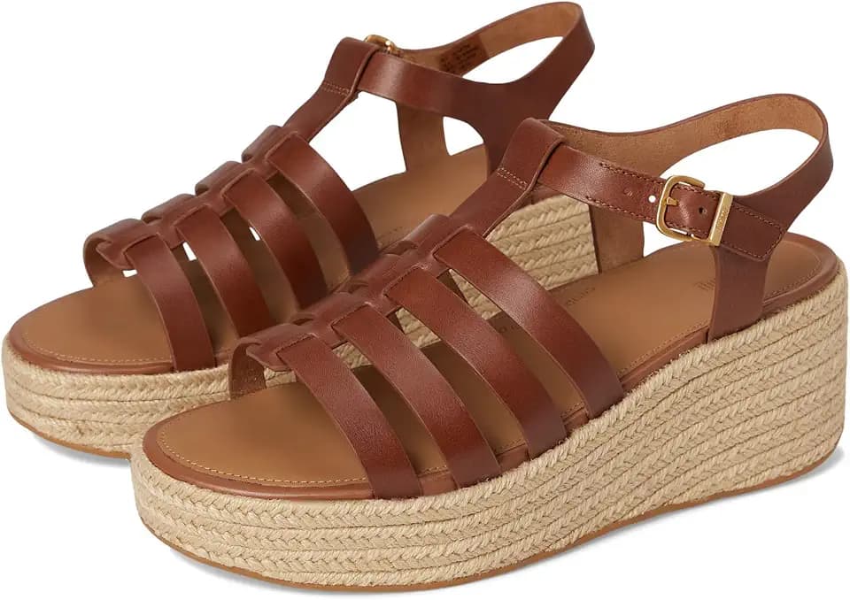 FitFlop Platfforms Espadrille Fisherman Wedge Sandals
