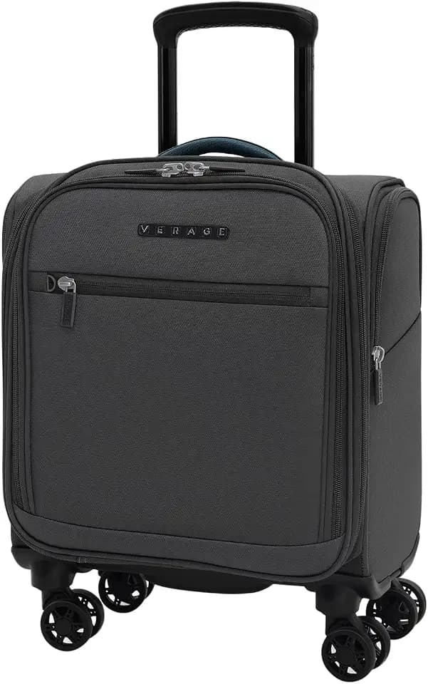 Verage Underseat Carry On Luggage with Wheels,14-Inch,Gray