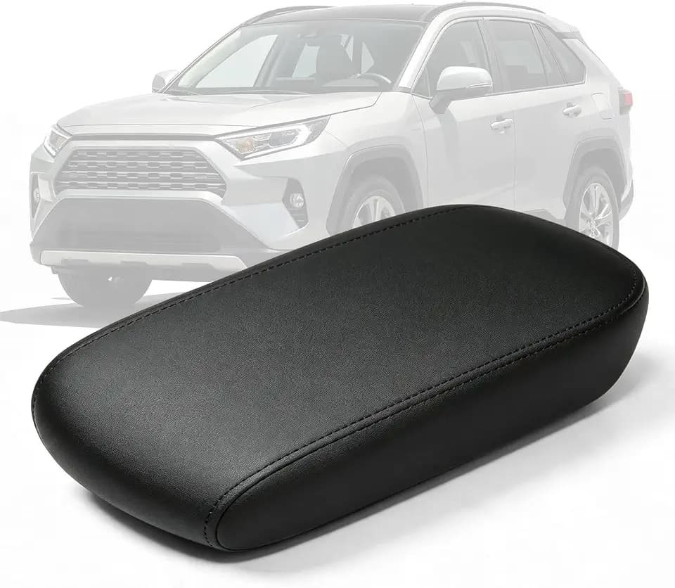 AOMSAZTO Armrest Covers for 2019-2025 Toyota RAV4 Car Console Cover Elastic
