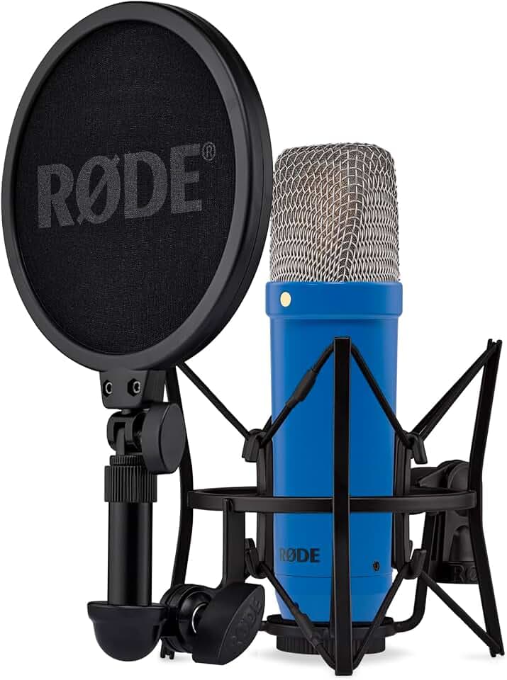 RØDE NT1 Signature Series Studio Condenser Microphone, Cobalt