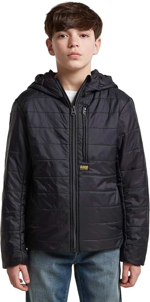 G-STAR Jungen Boys Foundation Padded Hooded Liner Jacke Jacket (1er Pack)