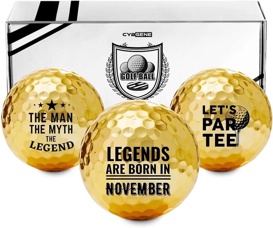 Birthday Gifts Golf Balls Set for Him, Golf Gifts for Men, Cool Accessories for Golfers, Birthday Golf Balls for Golf Lovers, Dad, Grandpa, Boyfriend, Husband, Brother, Uncle, Boss