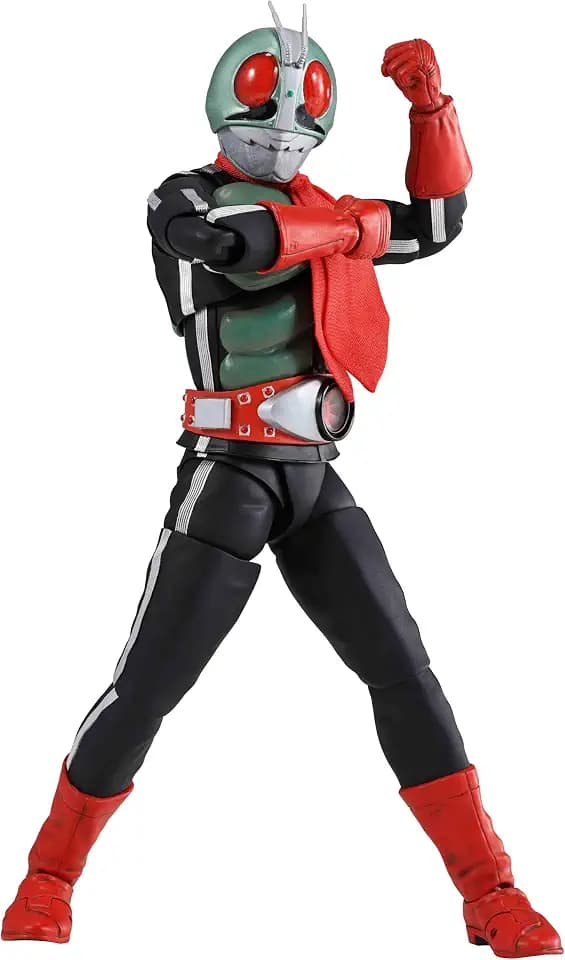 TAMASHII NATIONS - Kamen Rider - Masked Rider 2 Legendary Showa Masked Rider Edition (Shinkocchou Seihou) S.H.Figuarts Action Figure