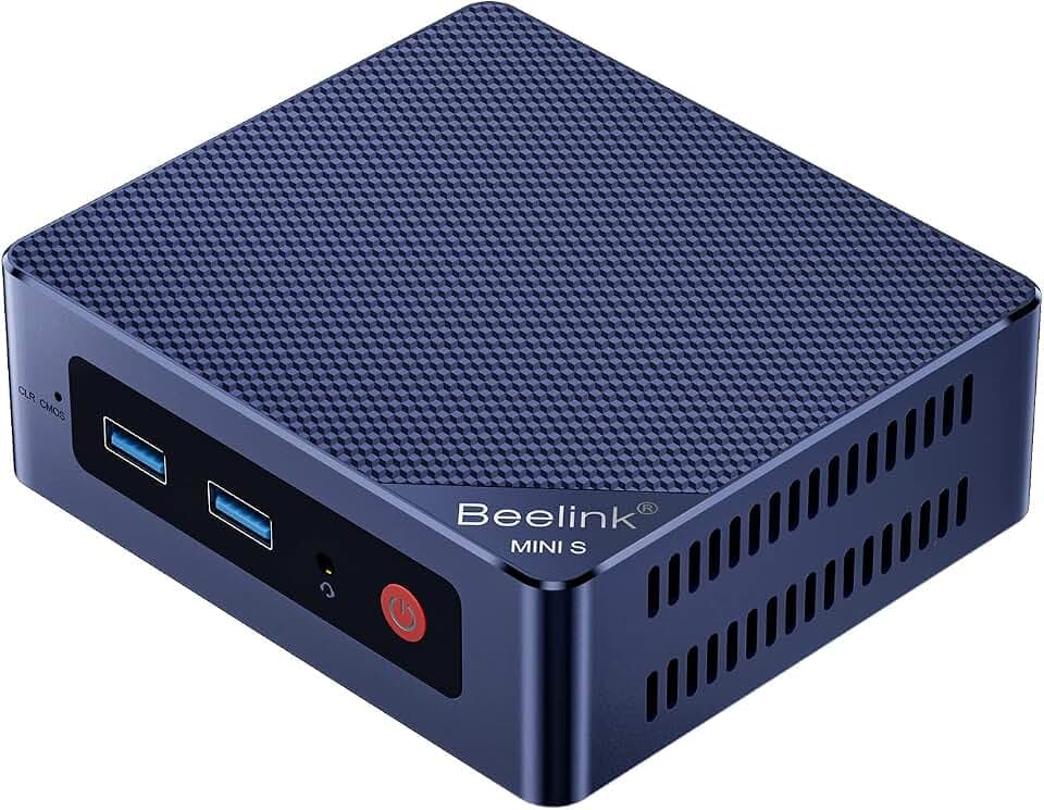 Beelink Mini S12 Pro Mini PC, Intel N100 (4C/4T, bis zu 3.4Ghz)