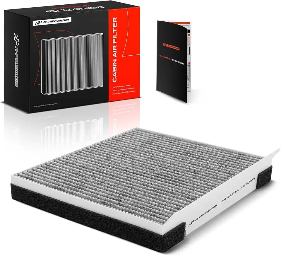 A-Premium Cabin Air Filter w/Activated Carbon Compatible with Hyundai, Kia