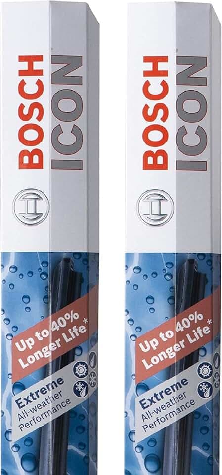 BOSCH 26A17A ICON Beam Wiper Blades - Set of 2 Blades (26A & 17A)