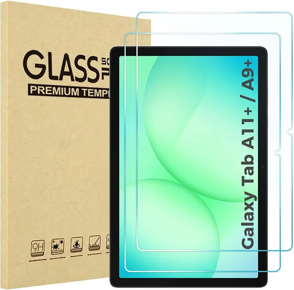 ProCase 2 Pack Screen Protector for Galaxy Tab A11 Plus/Tab A9 Plus