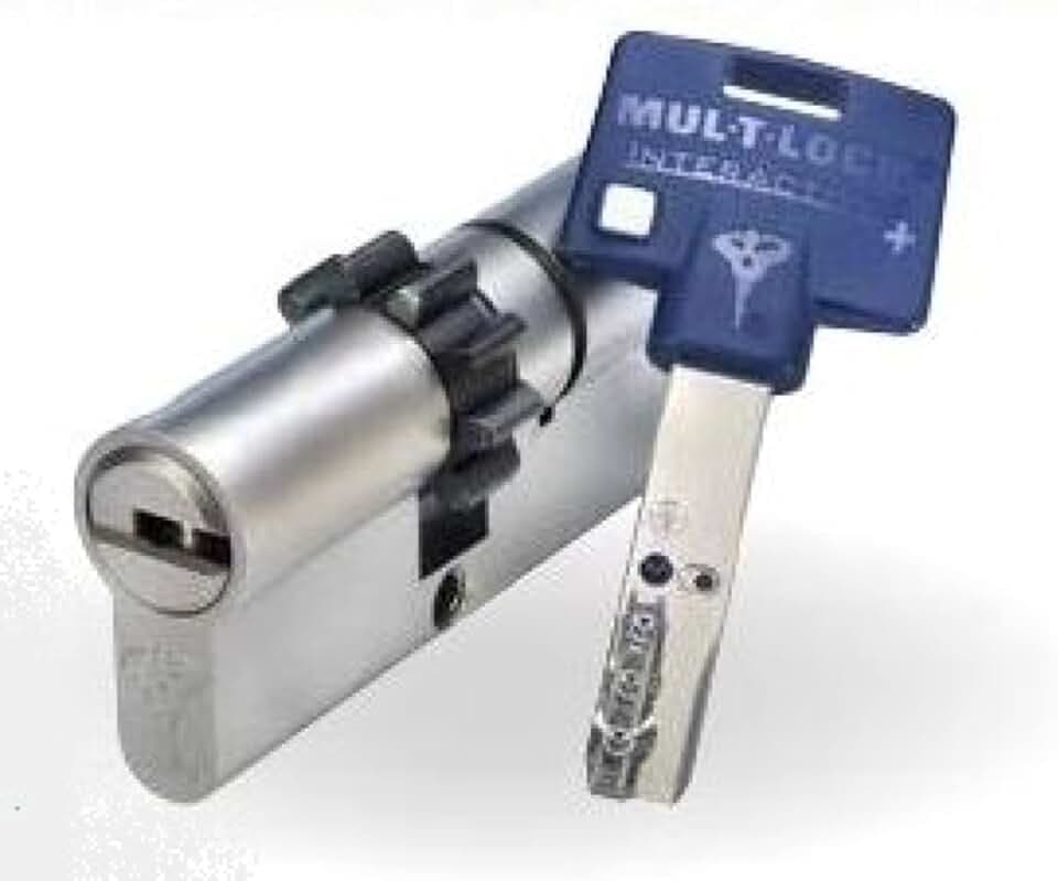 MUL-T-LOCK GEB00234 Zylinder MTL600 262S+ 80 40-40 NM PAN 3 Schlüssel PVC blau B.R-EUM6P4040XX3PBLVR