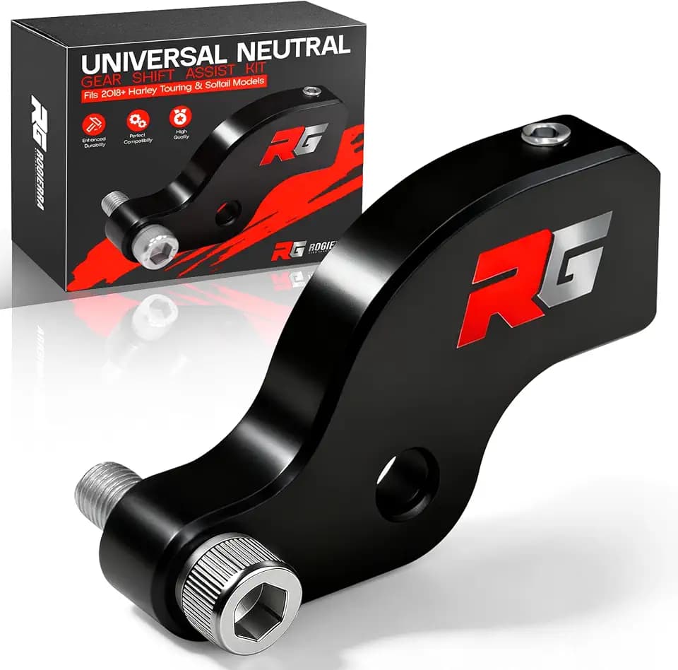 Rogierra EZ Shift for Harley M8 Neutral Gear Assist Kit, Compatible with Touring & Trike 2017-2026, Softail 2018-2026, Road Glide, Street Glide, Electra Glide, Road King, Fat Boy, Low Rider