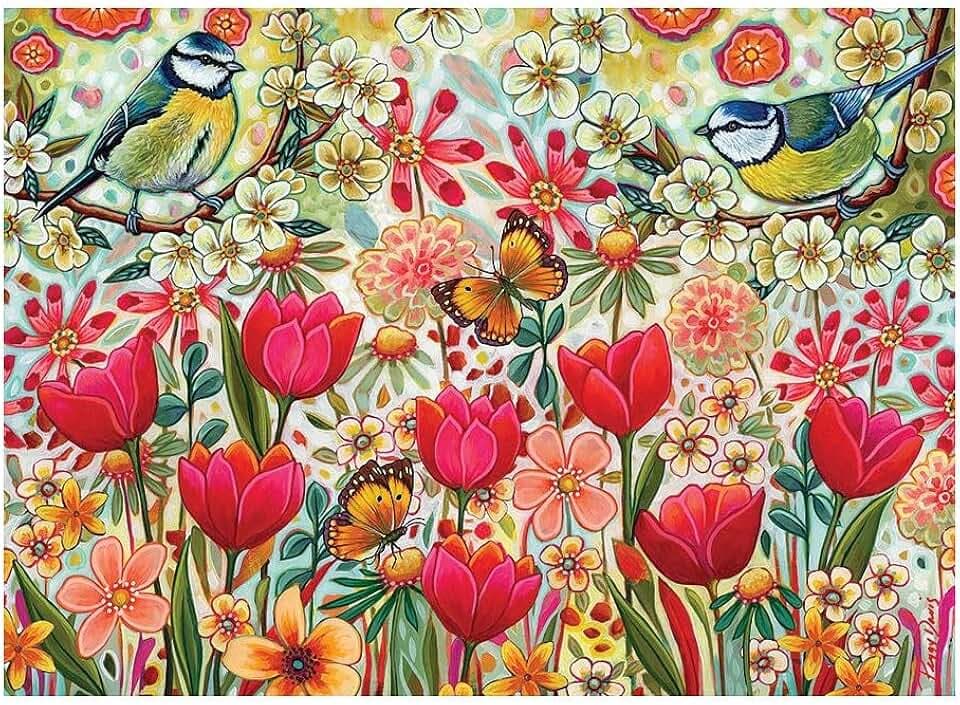 Cobble Hill 500 Piece Puzzle - Shooting the Breeze - Sample Poster Included