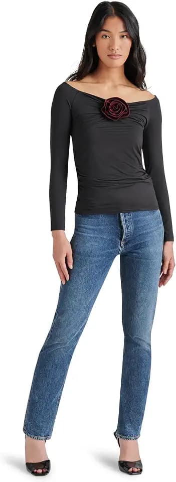 Steve Madden Women's Apparel Rosetta Top