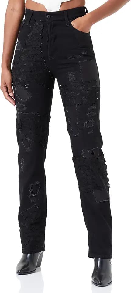 Replay Damen Jeans Jaylie Wide Leg Fit