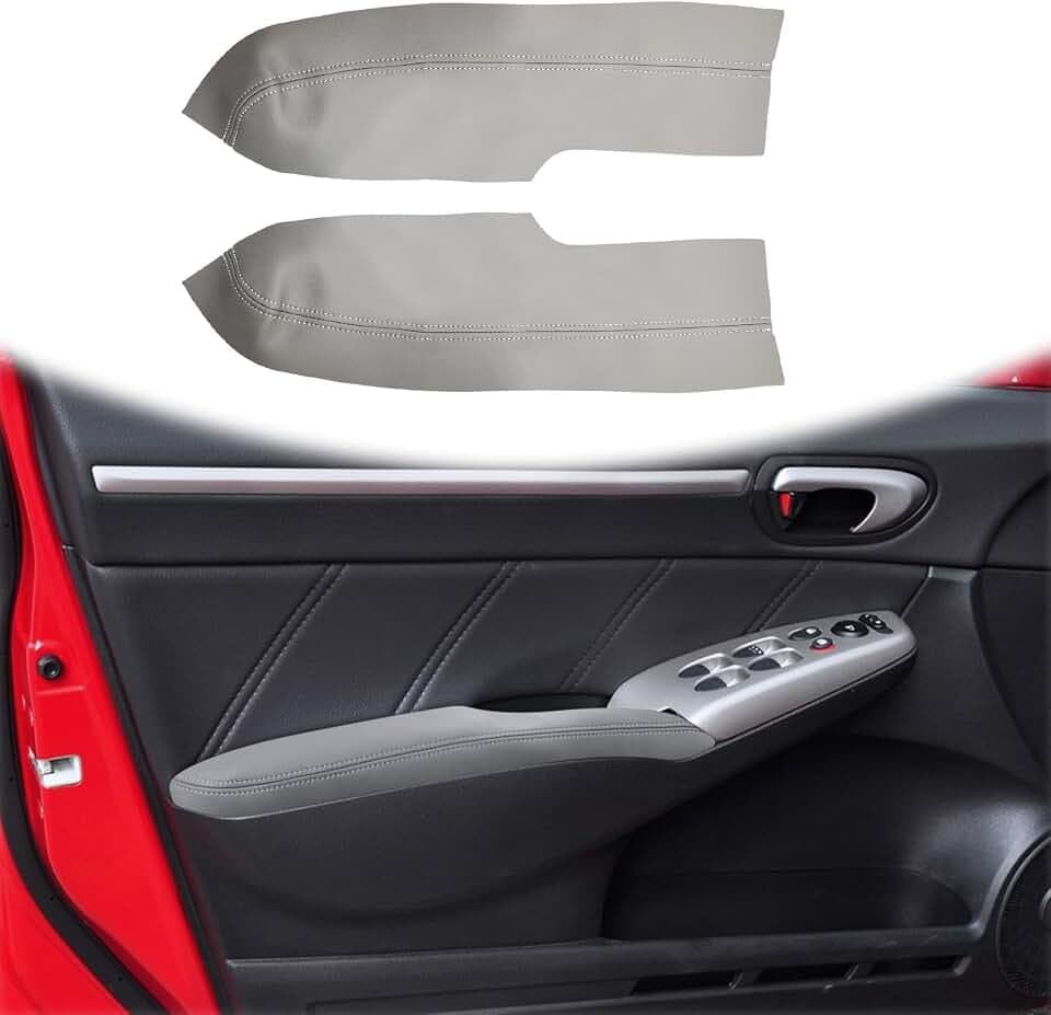 QianBao Compatible with Honda Civic 2006-2011 2PCS Gray