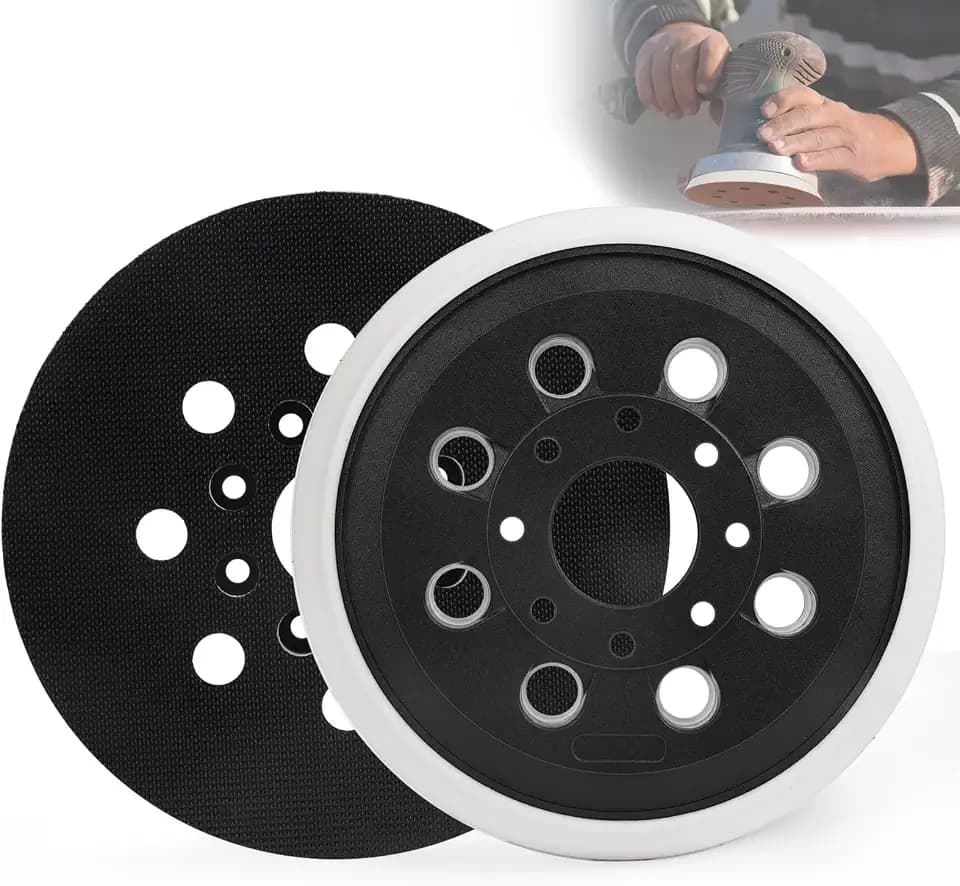 2 Stück 125mm Schleifteller für Bosch GEX 125-1 AE PEX 220 A und AE
